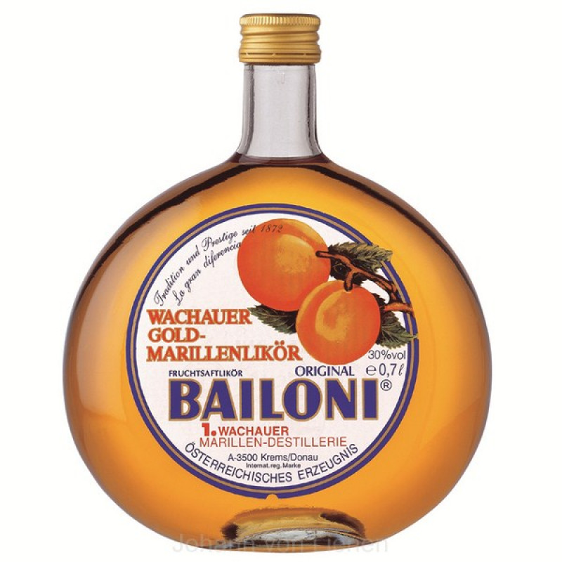Bailoni Marillen Likör 0,7 L 30%vol Bailoni Marillen Likör 0,7 L 30%vol