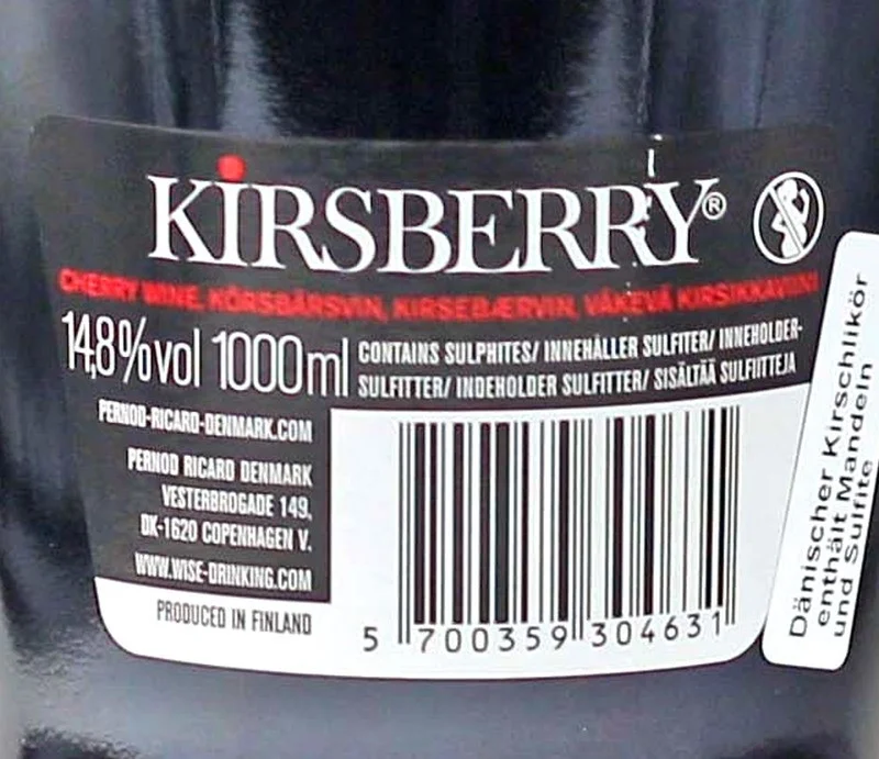 Kirsberry Cherry Speciality Kirschlikör 1 L 14,8 % vol Kirsberry Cherry Speciality Kirschlikör 1 L 14,8 % vol