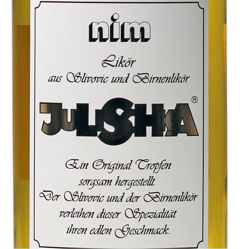 Julischka Birnen-Pflaumen Liqueur 1 L 25%vol