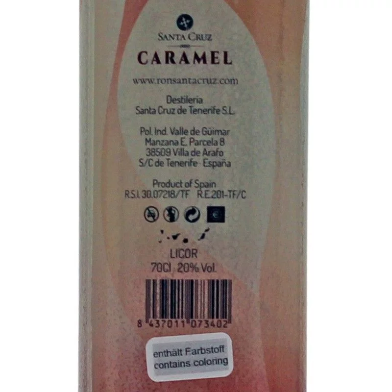 Santa Cruz Caramel Licor - Karamell-Likör 0,7 L 20% vol