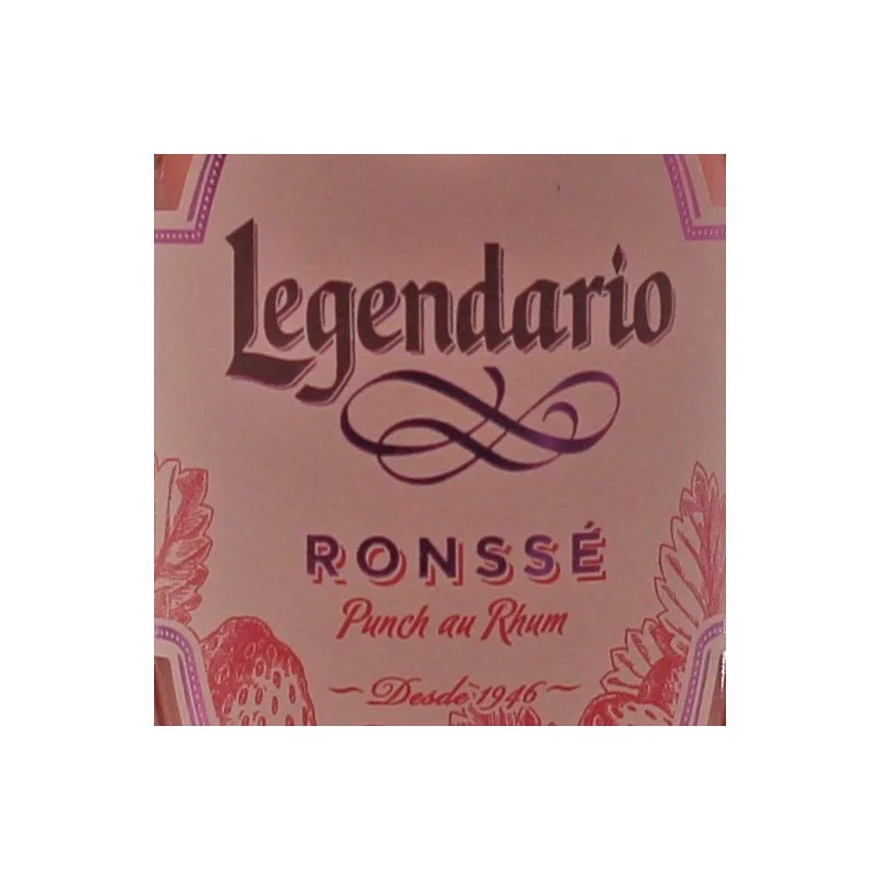 Legendario Ronsse Punch au Rhum 0,7 L 32% vol Legendario Ronsse Punch au Rhum 0,7 L 32% vol
