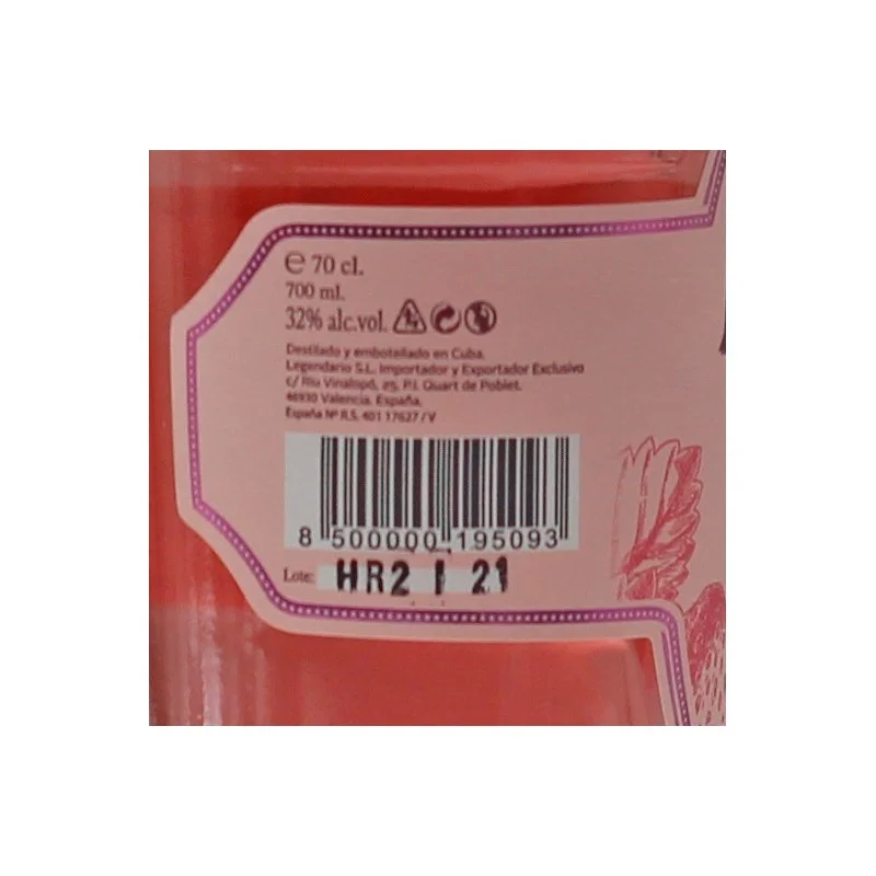 Legendario Ronsse Punch au Rhum 0,7 L 32% vol Legendario Ronsse Punch au Rhum 0,7 L 32% vol