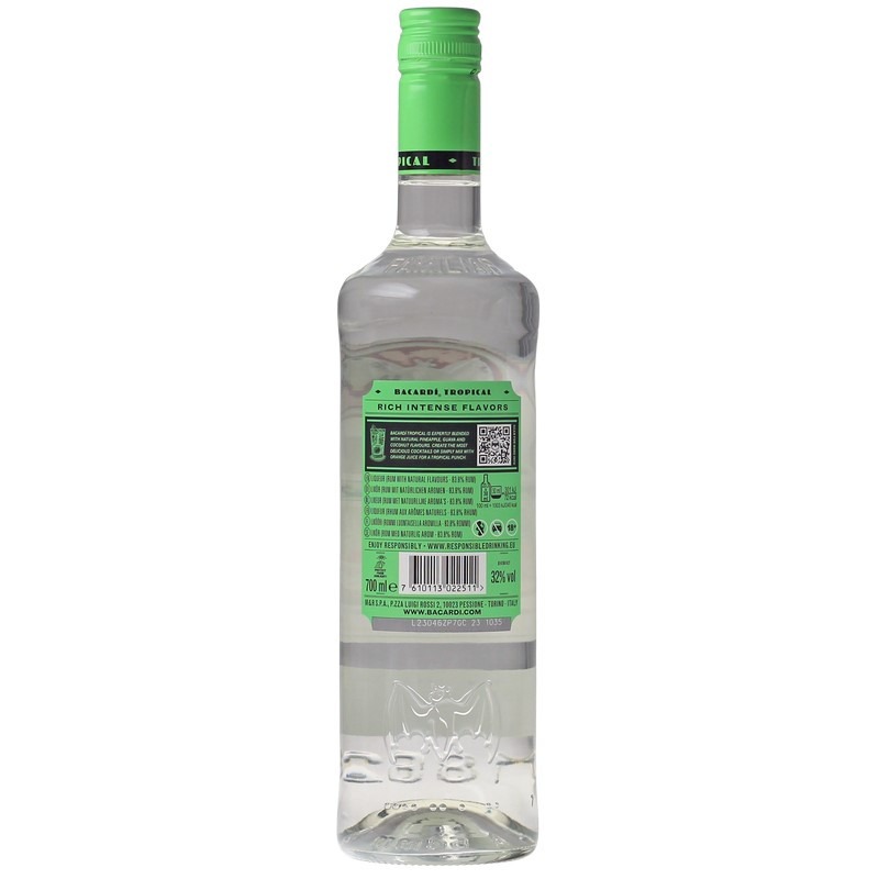 Bacardi Tropical 0,7 L 32% vol Bacardi Tropical 0,7 L 32% vol
