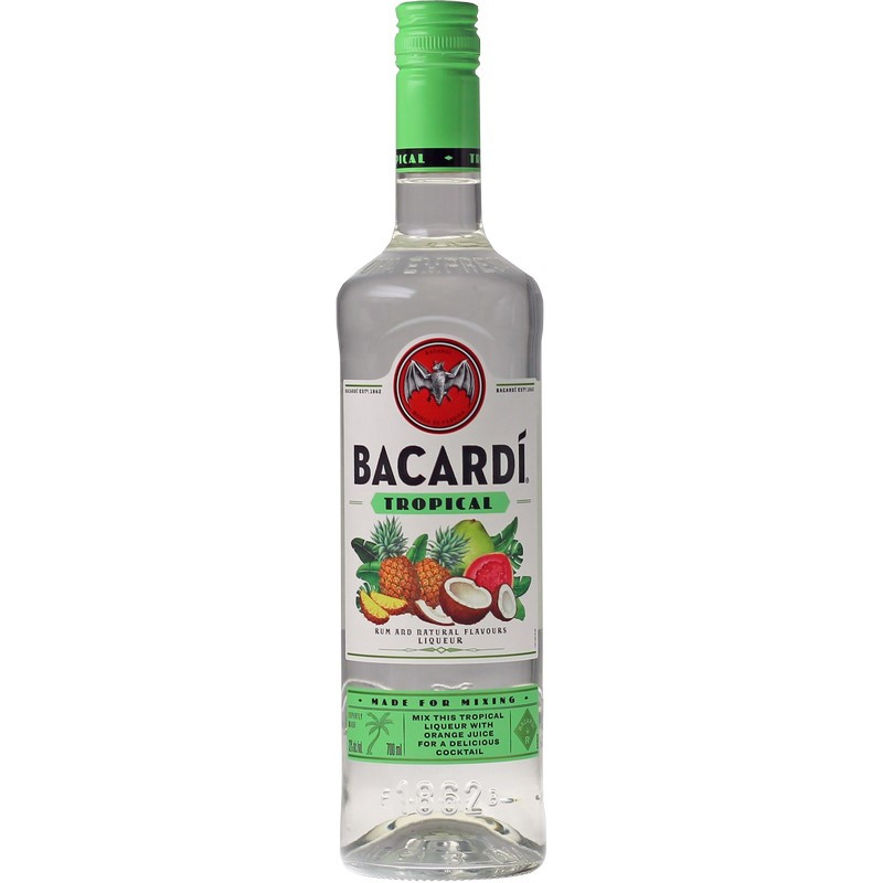 Bacardi Tropical 0,7 L 32% vol Bacardi Tropical 0,7 L 32% vol