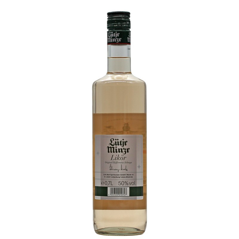 Lütje Minze 0,7 L 50%vol Lütje Minze 0,7 L 50%vol