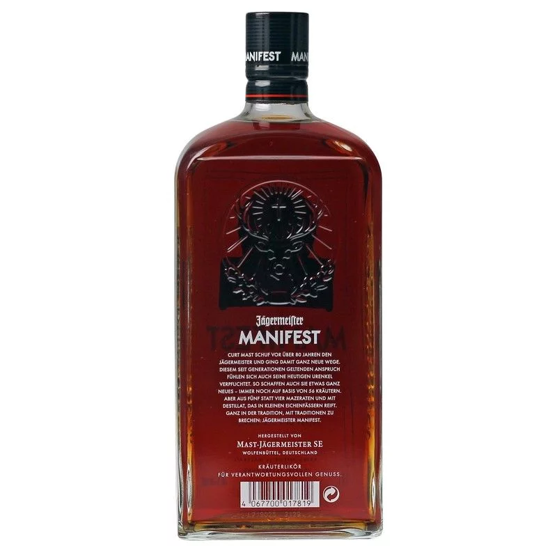 Jägermeister Manifest Kräuterlikör 1 Liter 38% vol