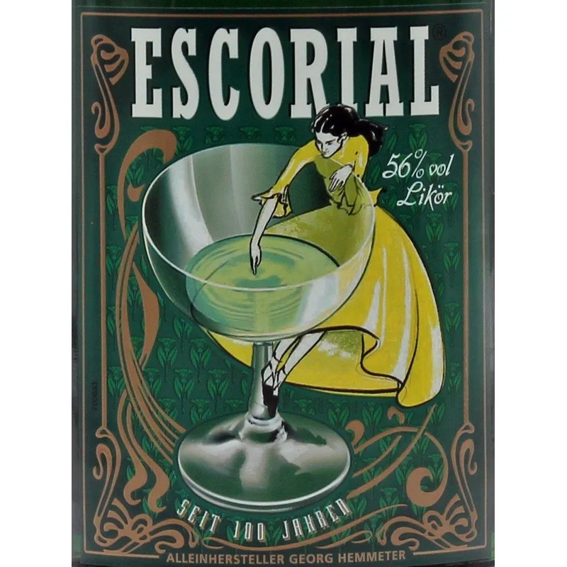 Escorial Grün Kräuterlikör 0,7 L 56% vol Escorial Grün Kräuterlikör 0,7 L 56% vol