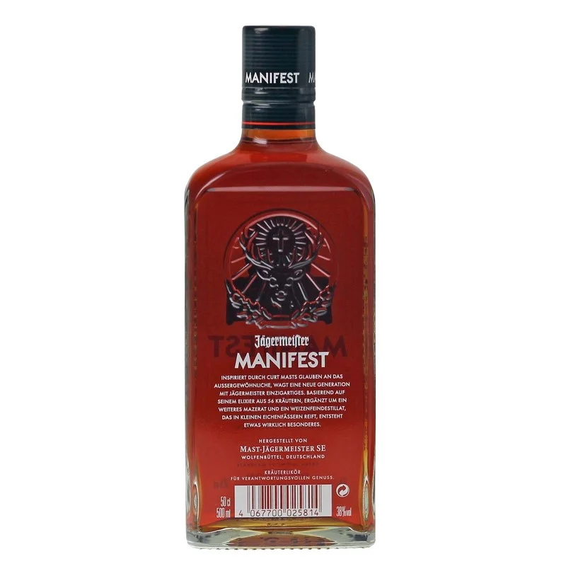 Jägermeister Manifest Kräuterlikör 0,5 L 38 % vol