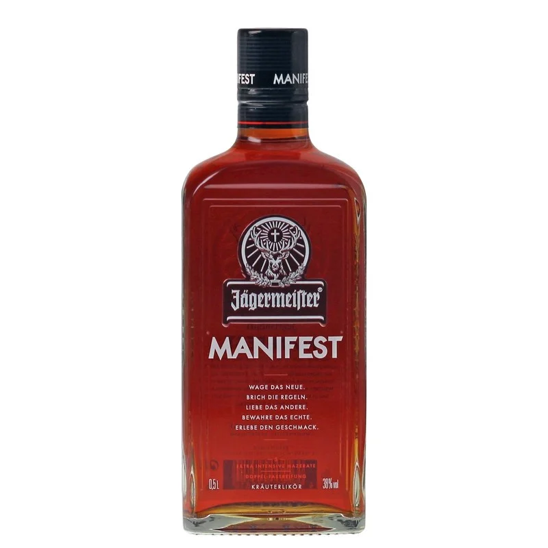 Jägermeister Manifest Kräuterlikör 0,5 L 38 % vol Jägermeister Manifest Kräuterlikör 0,5 L 38 % vol