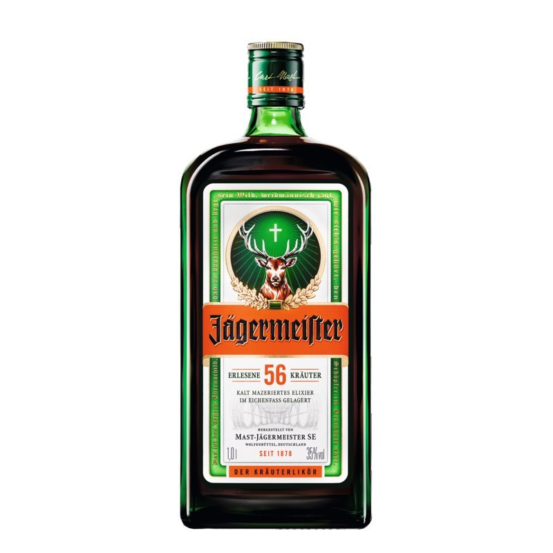 Jägermeister Kräuterlikör 1 Liter 35% vol