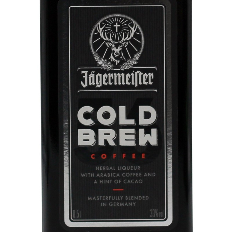 Jägermeister Cold Brew Coffee Likör 0,5 L 33% vol Jägermeister Cold Brew Coffee Likör 0,5 L 33% vol