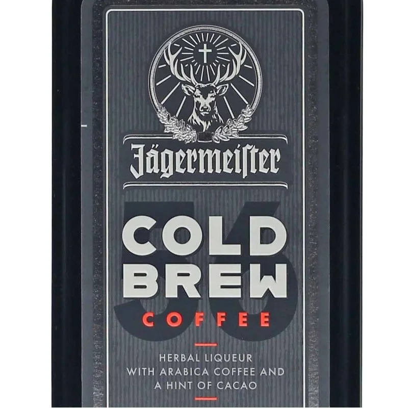 Jägermeister Cold Brew Coffee Likör 1 Liter 33 % vol Jägermeister Cold Brew Coffee Likör 1 Liter 33 % vol