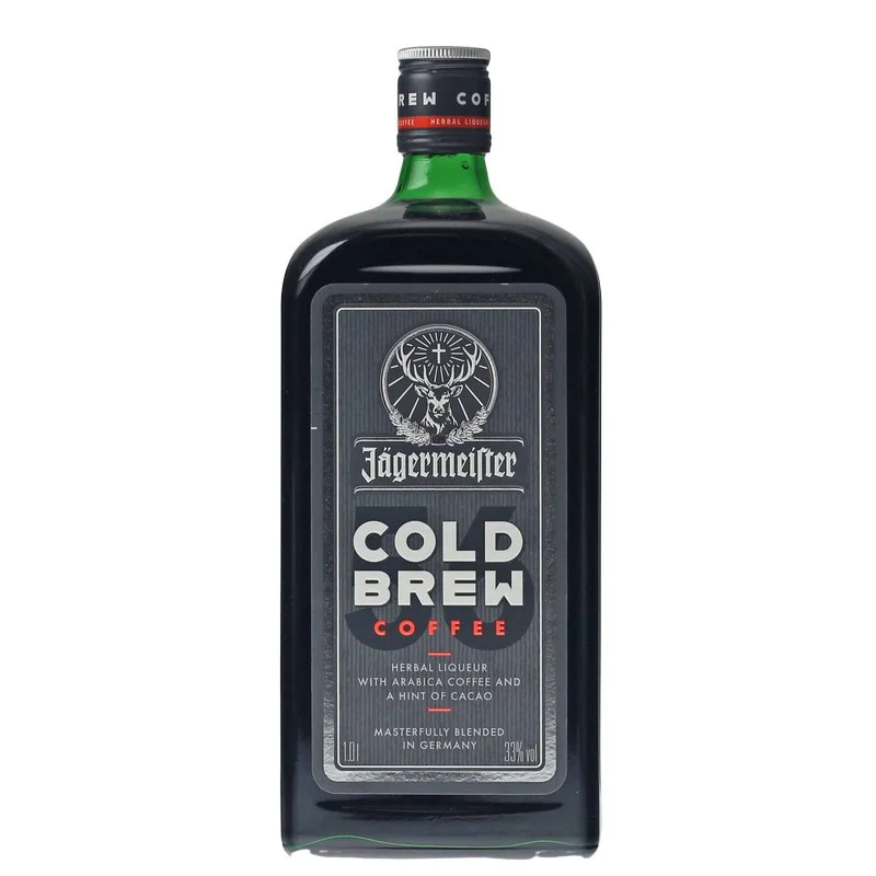 Jägermeister Cold Brew Coffee Likör 1 Liter 33 % vol Jägermeister Cold Brew Coffee Likör 1 Liter 33 % vol