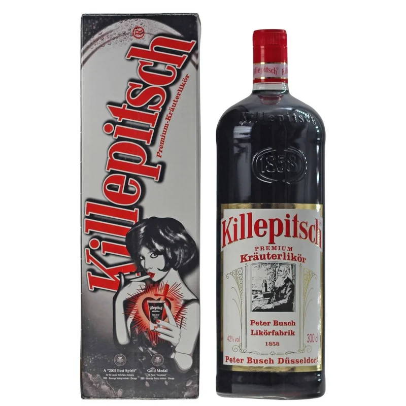 Killepitsch Premium Kräuterlikör Geschenkbox 3 Liter 42% vol Killepitsch Premium Kräuterlikör Geschenkbox 3 Liter 42% vol