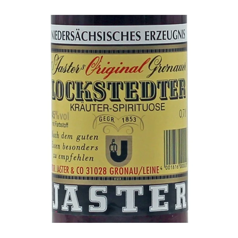 Jaster's Lockstedter Kräuter 0,7 L 45% vol Jaster's Lockstedter Kräuter 0,7 L 45% vol