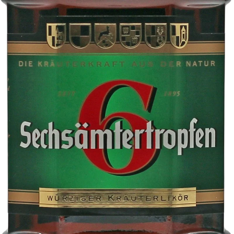 Sechsämtertropfen Kräuterlikör 0,7 L 33% vol