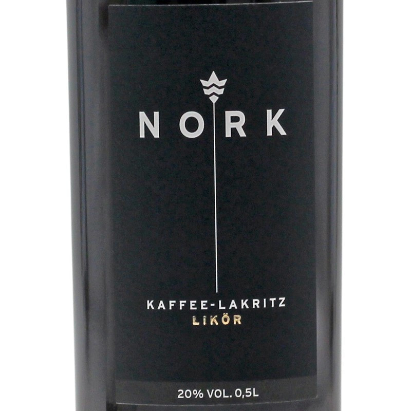 NORK Kaffee-Lakritz 0,5 L 20% vol NORK Kaffee-Lakritz 0,5 L 20% vol