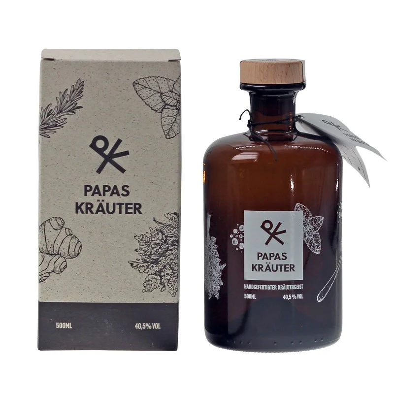 Papas Kräuter Handgefertigter Kräutergeist 0,5 L 40,5% vol Papas Kräuter Handgefertigter Kräutergeist 0,5 L 40,5% vol