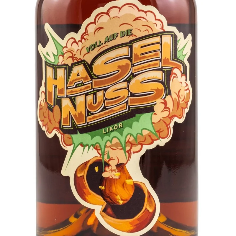Hazellujah Haselnuss Likör 20 % vol 0,5 Liter Hazellujah Haselnuss Likör 20 % vol 0,5 Liter