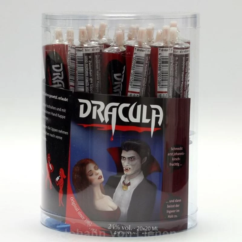 20 Dracula Liqueur Likör Spritzen 0,02 L 24%vol