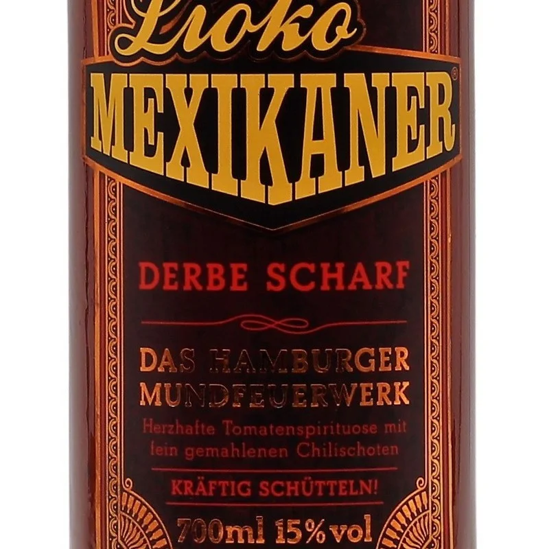 Lioko Mexikaner Derbe Scharf - Chili 0,7 L 15% vol