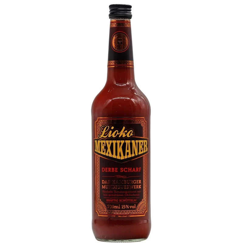 Lioko Mexikaner Derbe Scharf - Chili 0,7 L 15% vol