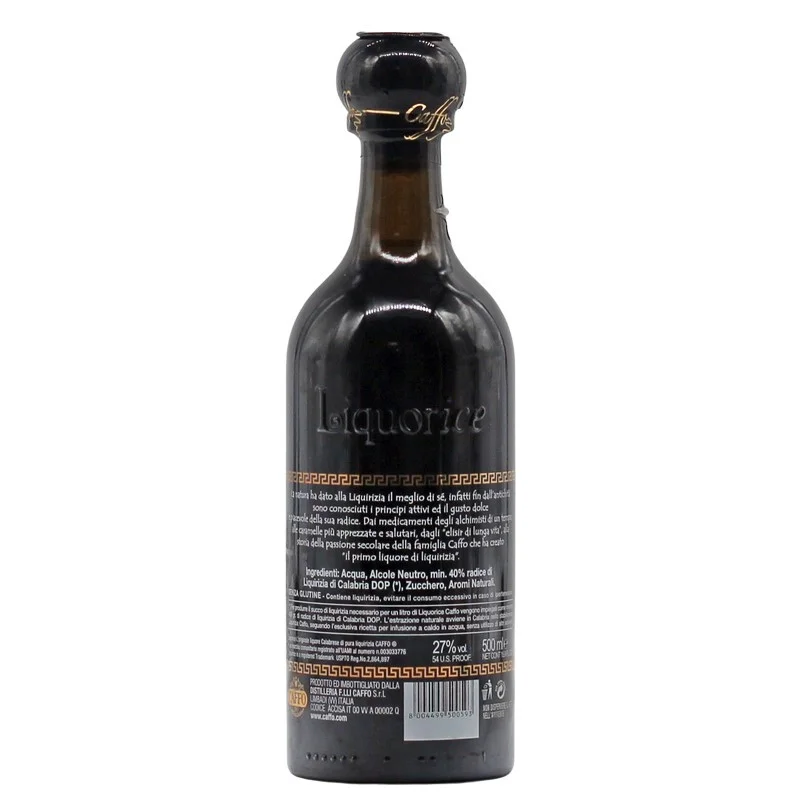 Caffo Liquorice italienischer Lakritzlikör 0,5 L 27% vol