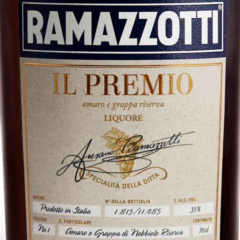 Ramazzotti Il Premio 0,7 L 35% vol Ramazzotti Il Premio 0,7 L 35% vol
