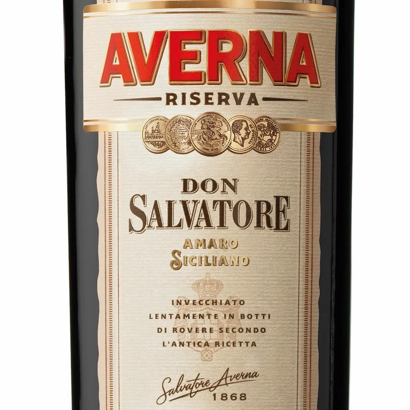 Averna Don Salvatore italienischer Kräuterlikör 0,7 L 34 % vol Averna Don Salvatore italienischer Kräuterlikör 0,7 L 34 % vol