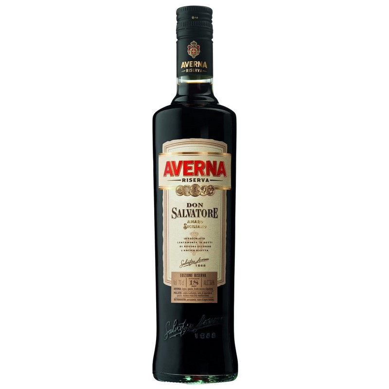 Averna Don Salvatore italienischer Kräuterlikör 0,7 L 34 % vol Averna Don Salvatore italienischer Kräuterlikör 0,7 L 34 % vol