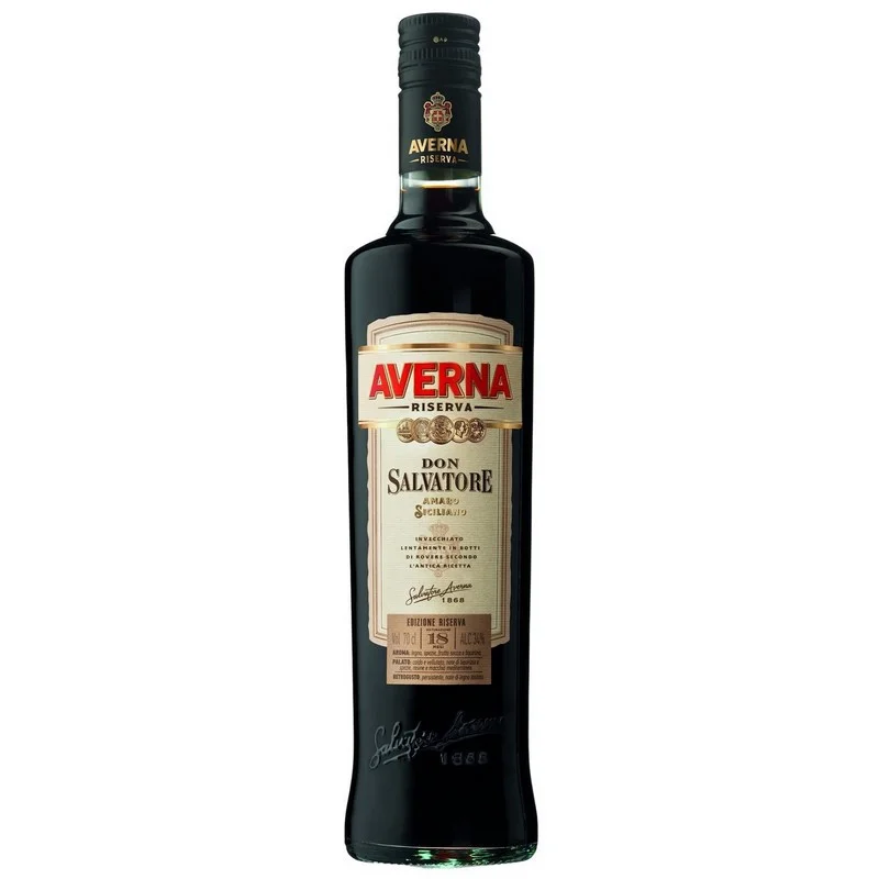 Averna Don Salvatore italienischer Kräuterlikör 0,7 L 34 % vol Averna Don Salvatore italienischer Kräuterlikör 0,7 L 34 % vol