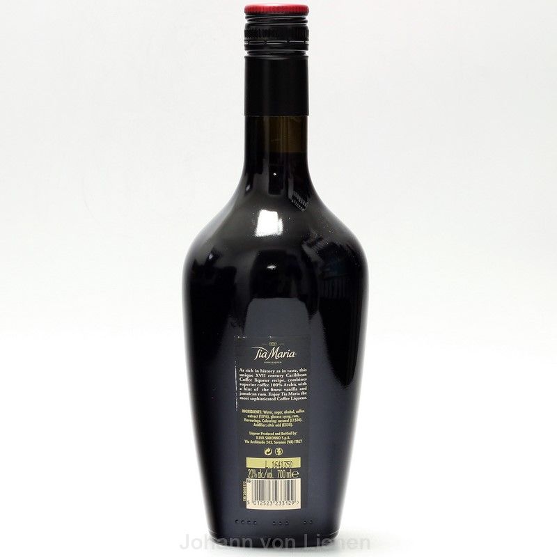 Tia Maria 0,7 Ltr. 20%vol Tia Maria 0,7 Ltr. 20%vol