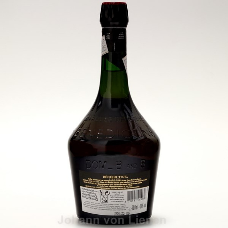 Benedictine D.O.M. Liqueur 0,7 L 40% Benedictine D.O.M. Liqueur 0,7 L 40%