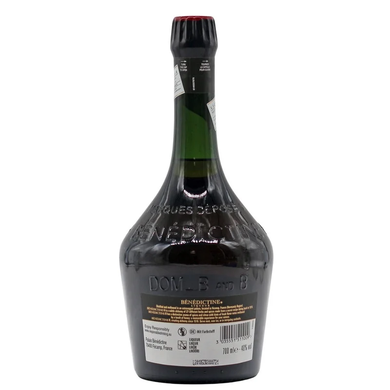 Bénédictine D.O.M Liqueur 0,7 L 40% Bénédictine D.O.M Liqueur 0,7 L 40%