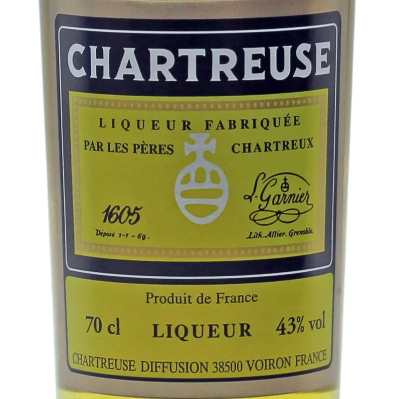 Chartreuse gelb Kräuterlikör 0,7 L 43% vol