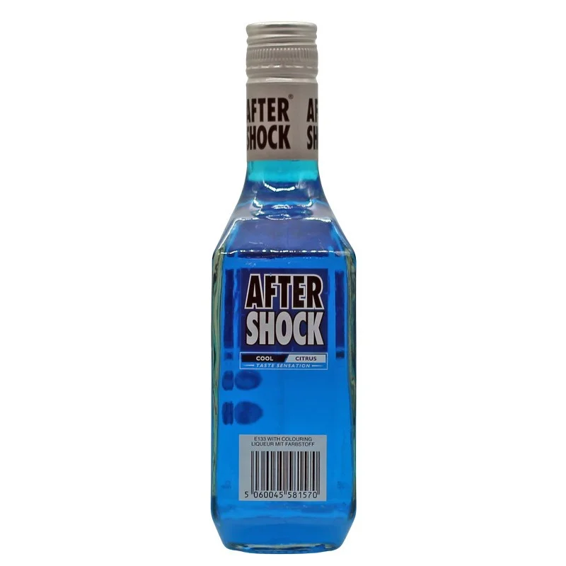 After Shock Blue Cool Citrus Liqueur 0,7 L 30% vol