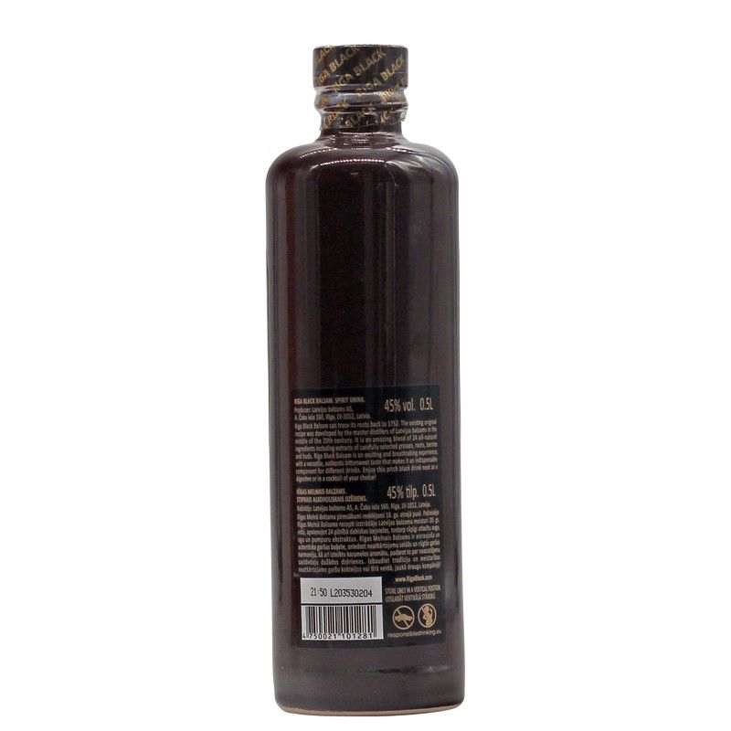 Riga Black Balsam 0,5 L 45% vol Riga Black Balsam 0,5 L 45% vol