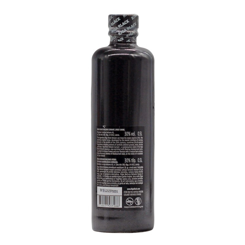 Riga Black Balsam Currant 0,5 L 30% vol