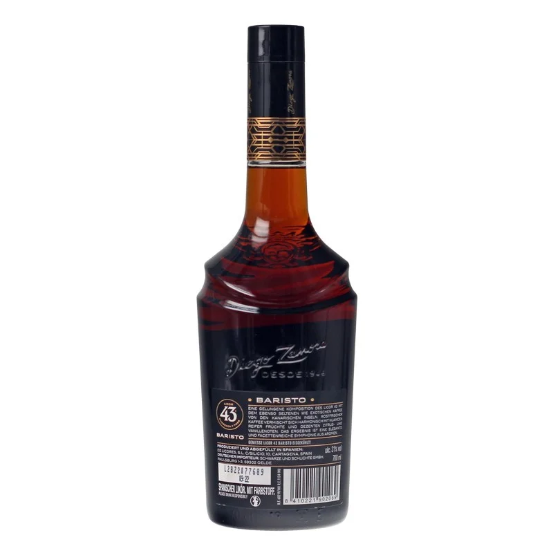 Licor 43 Baristo 0,7 L 31% vol Licor 43 Baristo 0,7 L 31% vol