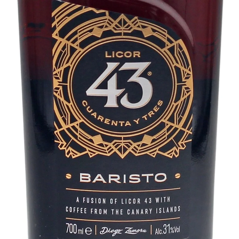 Licor 43 Baristo 0,7 L 31% vol Licor 43 Baristo 0,7 L 31% vol