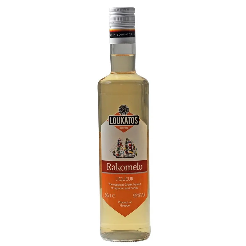 Loukatos Rakomelo 0,5 L 25% vol Loukatos Rakomelo 0,5 L 25% vol