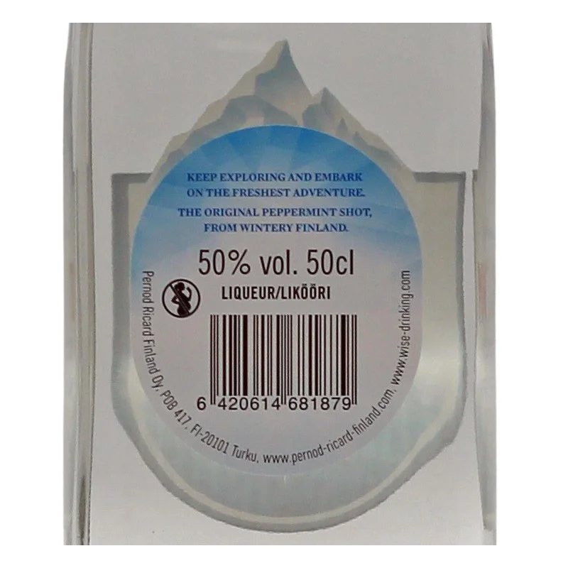 Minttu Peppermint Pfefferminzlikör 0,5 L 50% vol Minttu Peppermint Pfefferminzlikör 0,5 L 50% vol