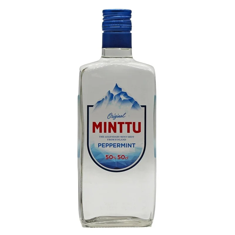 Minttu Peppermint Pfefferminzlikör 0,5 L 50% vol Minttu Peppermint Pfefferminzlikör 0,5 L 50% vol