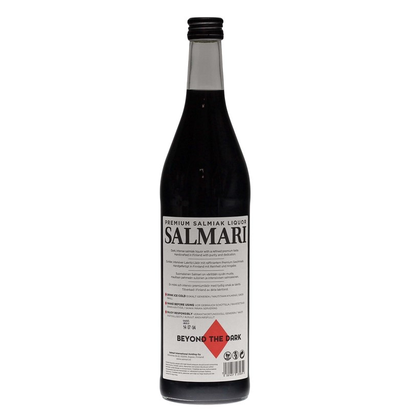 Salmari Salmiak Lakritzlikör 0,7 L 25% vol Salmari Salmiak Lakritzlikör 0,7 L 25% vol
