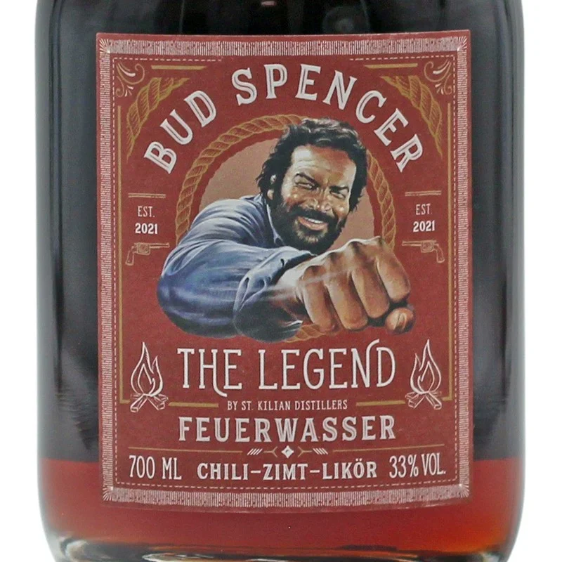 Bud Spencer Feuerwasser Chili-Zimt-Likör 0,7 L 33% vol Bud Spencer Feuerwasser Chili-Zimt-Likör 0,7 L 33% vol