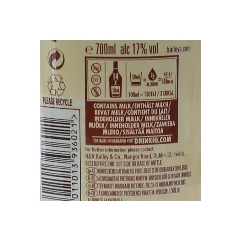 Baileys Colada 0,7 L 17% vol Baileys Colada 0,7 L 17% vol