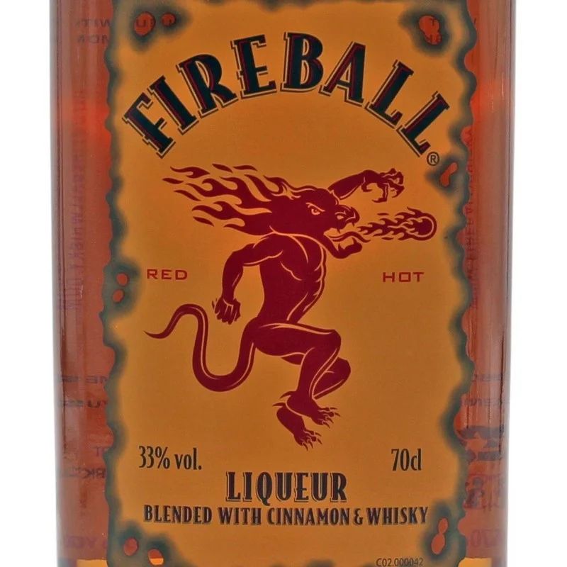 Fireball Whisky Zimt Likör 0,7 L 33% vol