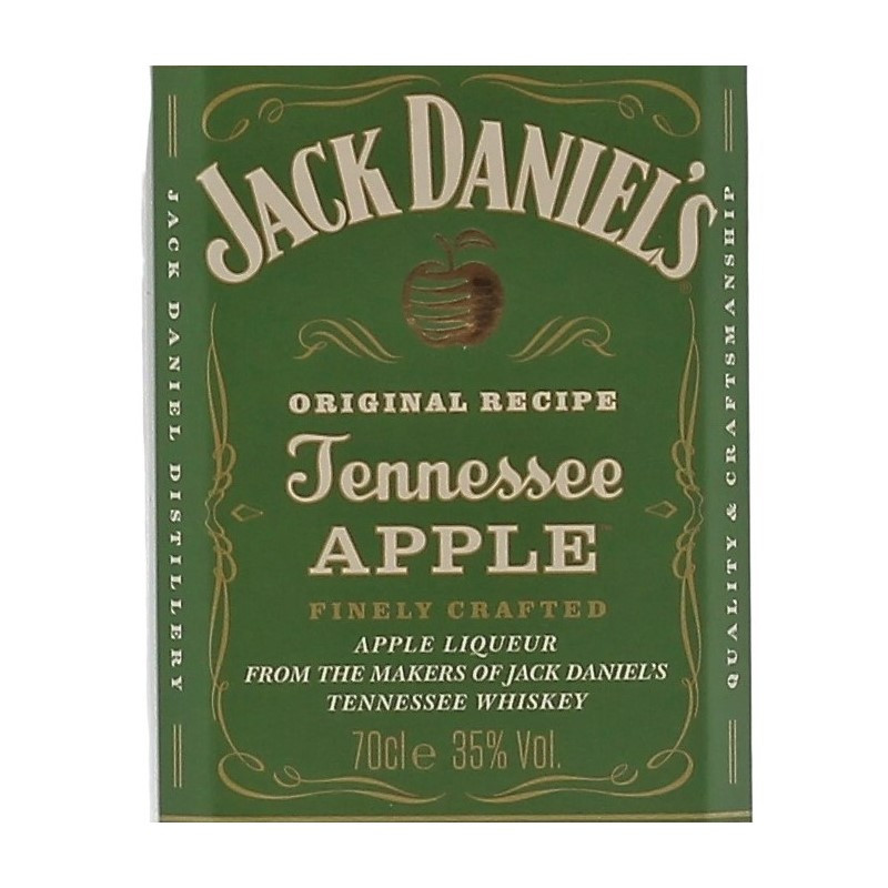 Jack Daniels Tennessee Apple Whiskey Likör 0,7 L 35% vol Jack Daniels Tennessee Apple Whiskey Likör 0,7 L 35% vol
