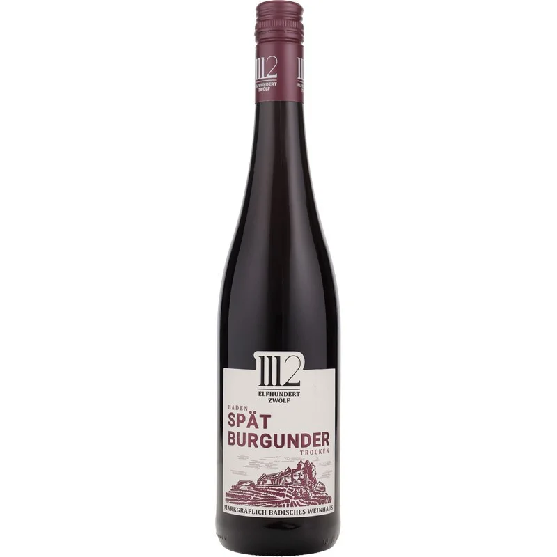 1112 Spätburgunder Trocken 0,75 L 14% vol 1112 Spätburgunder Trocken 0,75 L 14% vol