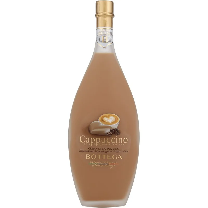 Bottega Cappuccino Liquore Italienischer Likör 0,5 L 15% vol Bottega Cappuccino Liquore Italienischer Likör 0,5 L 15% vol